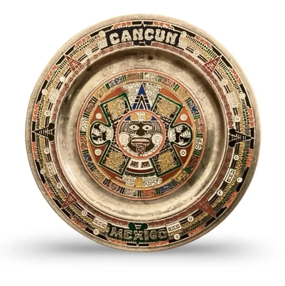 Mayan Calendar Decorative Wall Plate
